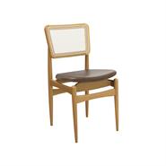 Corino Caramelo c/ tela bege