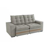 Suede mescla Cinza/Branco