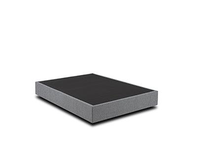 Sommier Jacquard Cinza