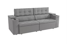 Veludo cinza Titanio