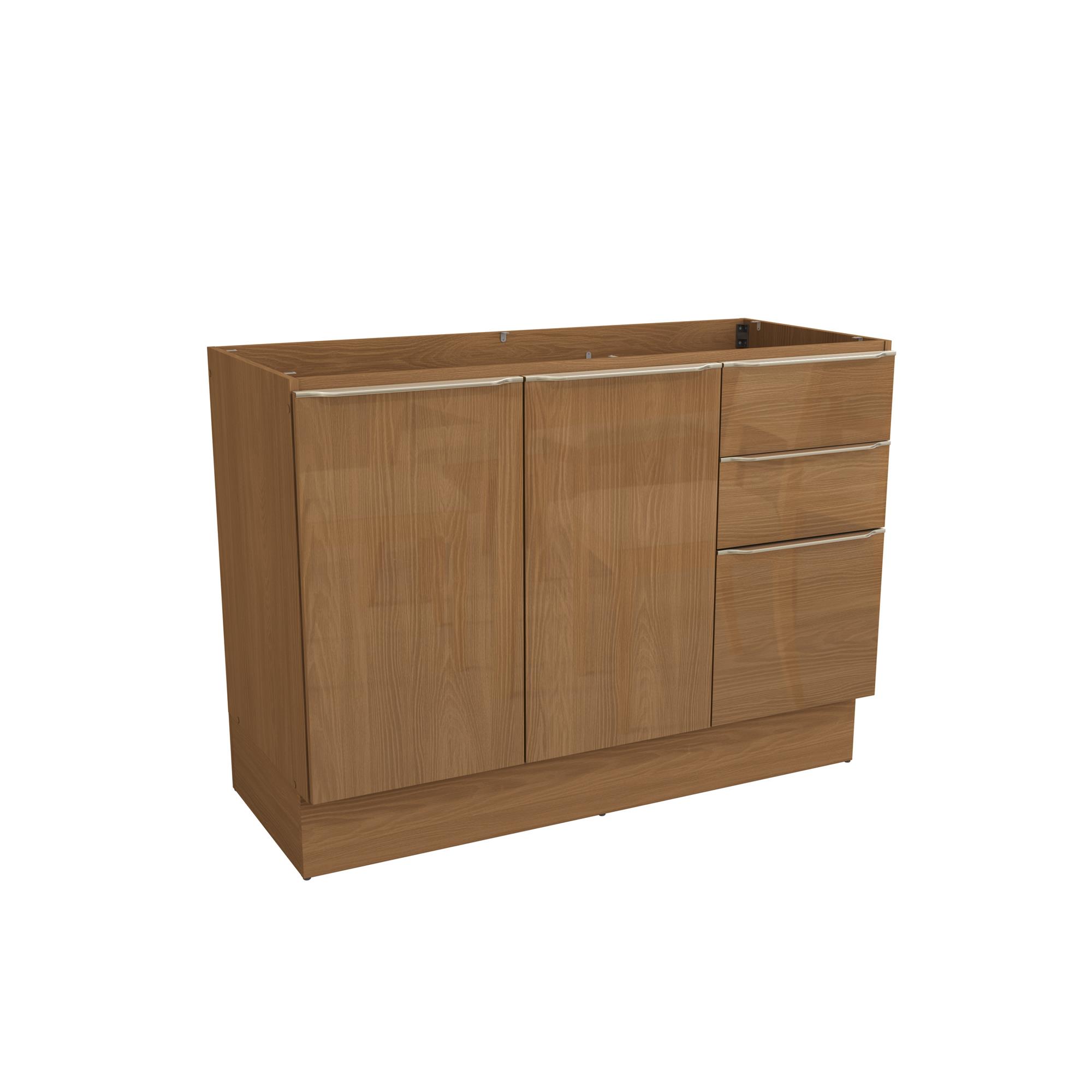 Balcão de Pia 2 portas | 3 gav 120cm