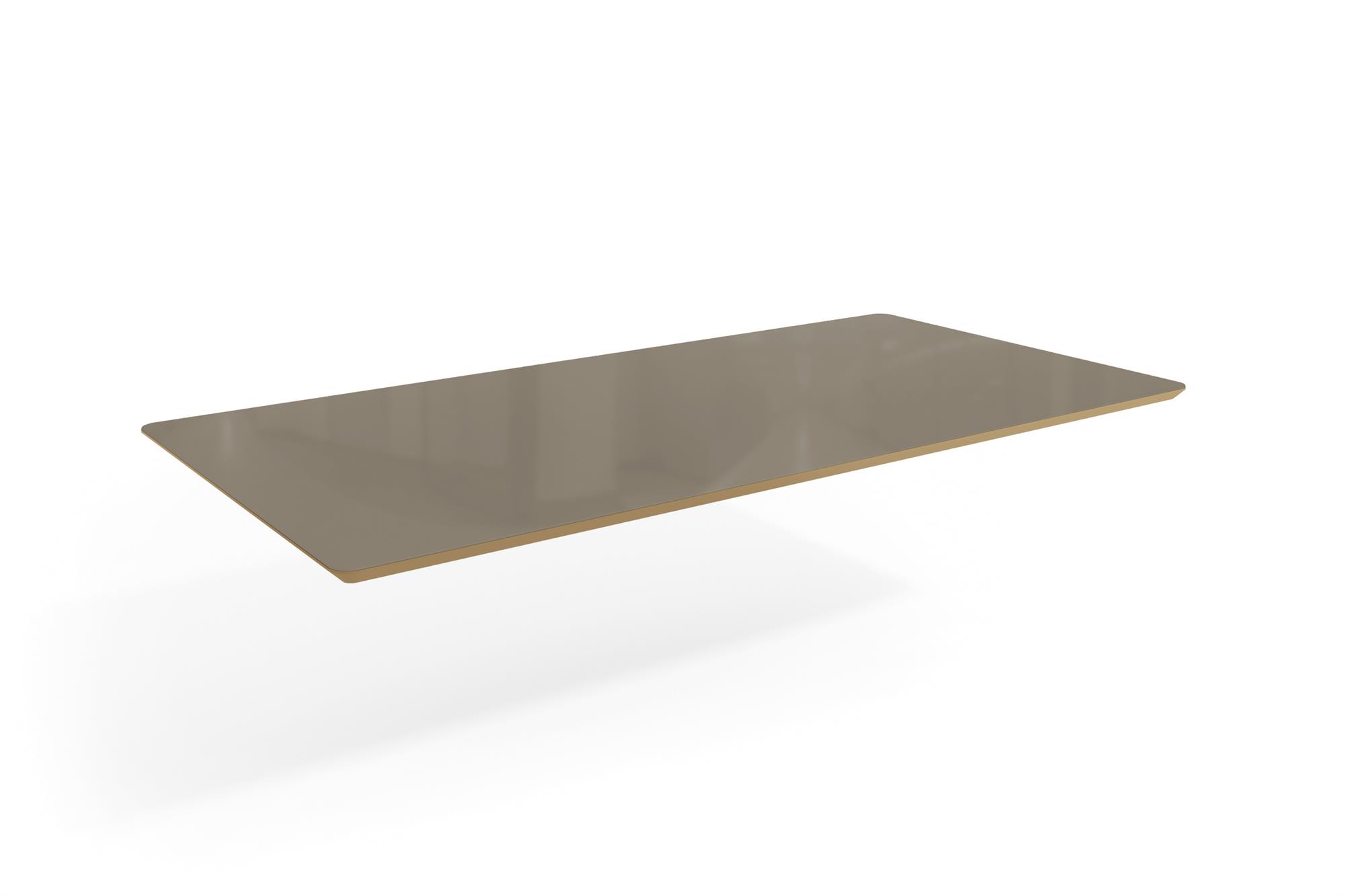 Tampo retangular c/ vidro