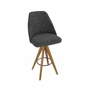 Linho mescla Preto/Branco