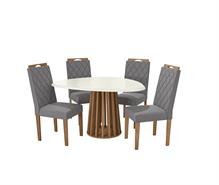 Veludo cinza Titanio