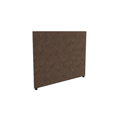 Cabeceira Veludo Marrom