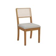 Suede mescla Cinza/Branco c/ tela bege